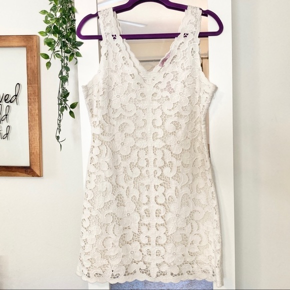 Calypso St. Barth Kagami Linen Lace Eyelet Wedding Dress NWT - Picture 5 of 16